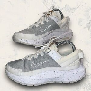 Nike Crater Remixa White Photon Dust Athletic Casual Shoe Sneaker Women’s Size 8